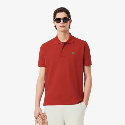 Lacoste Men's Classic Fit Original L.12.12 Polo - M - 4 In Brown
