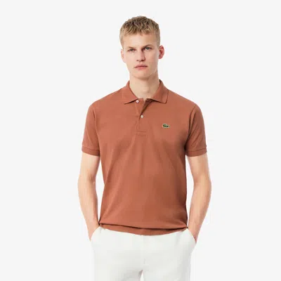 Lacoste Men's Classic Fit Original L.12.12 Polo - M - 4 In Brown