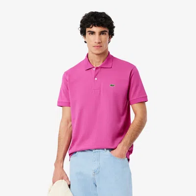 Lacoste Men's Classic Fit Original L.12.12 Polo - M - 4 In Pink