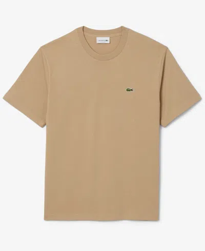 Lacoste Men's Classic Fit Short Sleeve Crewneck Logo T-shirt In Brown