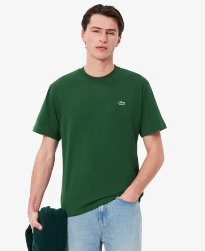 LACOSTE MEN'S CLASSIC FIT SHORT SLEEVE CREWNECK LOGO T-SHIRT