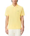 Lacoste Mens Classic Fit Polo Shirt In Yellow