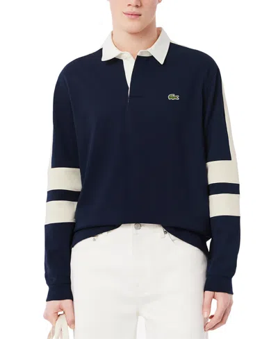 Lacoste Men's Classic-fit Stripe Polo Sweatshirt