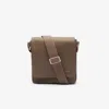 Lacoste Men's Classic Flap Close Shoulder Bag - One Size In Brown