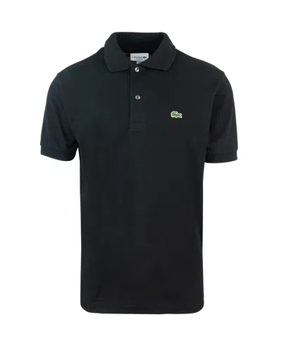 Lacoste Classic Cotton Polo In Black