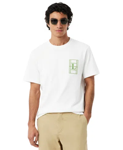 LACOSTE MEN'S CLASSIC-FIT EMBROIDERED HEAVY JERSEY T-SHIRT