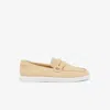 Lacoste Men's Cochet Suede Loafers - 12 In Pink