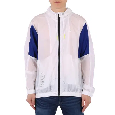 Lacoste Men's Colorblock Sport Packable Nylon Windbreaker Jacket In Multi