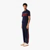 Lacoste Men's Tapered Leg Sweatpants - Xl - 6 In Blue