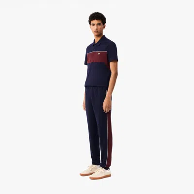 Lacoste Men's Tapered Leg Sweatpants - Xl - 6 In Blue