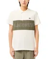 Lacoste Men's Regular Fit Stretch Mini Piqué Polo - Xxl - 7 In Flour