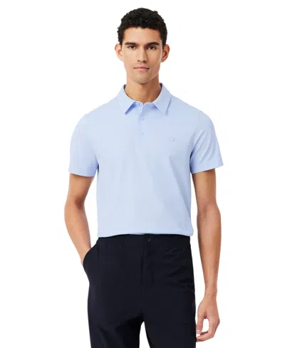 Lacoste Men's Commuter Regular-fit Polo Shirt In Blue