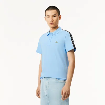 Lacoste Men's Regular Fit Stretch Mini Piqué Polo - 4xl - 9 In Blue
