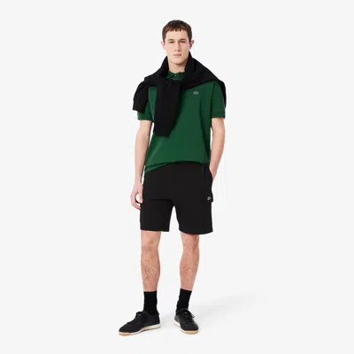 Lacoste Men's Cotton Fleece Cargo Shorts - M - 4 In Multi