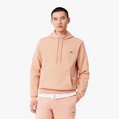 Lacoste Men's Cotton Fleece Hoodie - S - 3 In Neutral