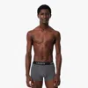 Lacoste Men's Cotton Jersey Trunks 5-pack In Grey