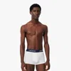 Lacoste Men's Cotton Jersey Trunks 5-pack In White