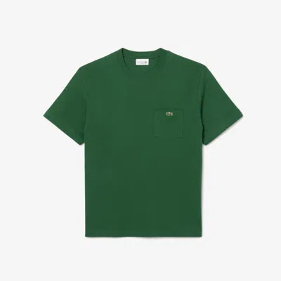 Lacoste Men's Cotton T-shirt  - L - 5 In Green
