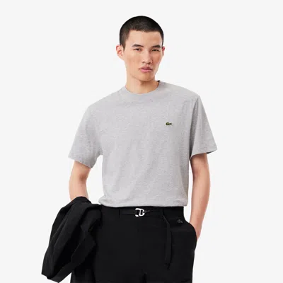 Lacoste Men's Cotton T-shirt - 3xl - 8 In Grey