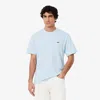Lacoste Men's Cotton T-shirt - M - 4 In Blue