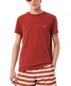 Lacoste Pima Cotton T-shirt In Red