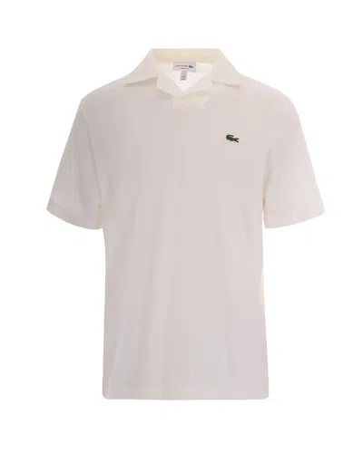 Lacoste Men's Cropped Polo For Spring/summer 2026 In Neutral