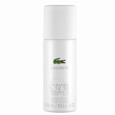 Lacoste Men's Deodorant Spray 3.6 oz Fragrances 8005610668987 In N/a
