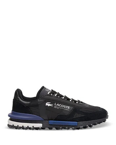 LACOSTE MEN'S ELITE ACTIVE LEATHER SNEAKERS