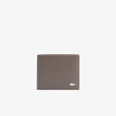 Lacoste Men's Embossed Leather Fitzgerald Billfold - One Size In Brown