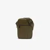Lacoste Men's Monogram Satchel - One Size In Green