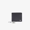 Lacoste Men's Fg Billfold And Keychain Gift Set - One Size In Black