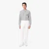 Lacoste Men's Fleece Cargo Sweatpants - Xl - 6 In White