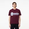Lacoste Men's Made In France Heavy Cotton T-shirt - 4xl - 9 In Red