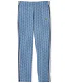 Lacoste Paris Monogram Track Trousers In Lt,pasblue