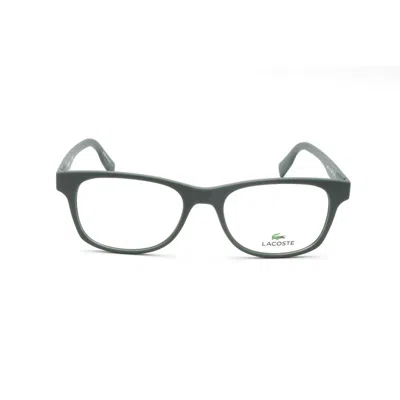 Lacoste Men's Green Rectangular Eyeglass Frames L2913