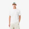 Lacoste Men's Heavy Cotton Flower Print T-shirt - 3xl - 8 In White