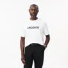 Lacoste Men's Heavy Cotton Logo T-shirt - 3xl - 8 In White