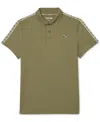 Lacoste Men's Regular Fit Ultra Dry Piqué Tennis Polo - 4xl - 9 In Med Green