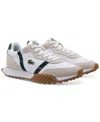 Lacoste L-spin Evo Sneakers In White,dark Green