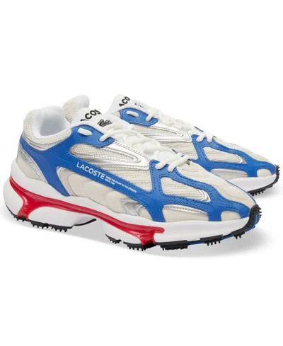 Lacoste L003 2k24 Logo-print Sneakers In Bianco