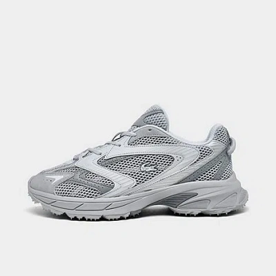 Lacoste Men's L003 Neo Shot Casual Shoes In Light Grey/grey