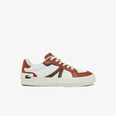 Lacoste Men's L004 Leather Sneakers - 11.5 In Brown