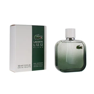 Lacoste Men's L.12.12. Blanc Eau Intense Edt Spray 3.3 oz Fragrances 0338646014915