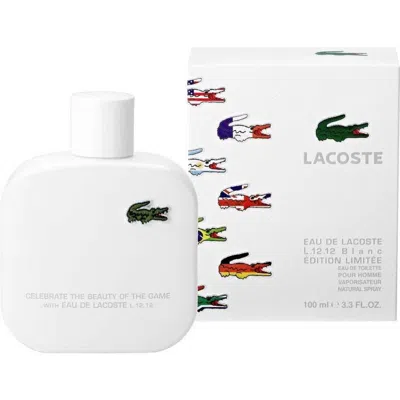 Lacoste Men's L.12.12 Blanc Edition Limited Edt Spray 3.3 oz Fragrances 737052570327 In White