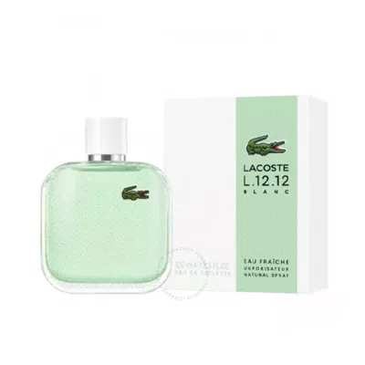 Lacoste Men's L.12.12 Blanc Edp 3.38 oz Fragrances 3386460149129 In White