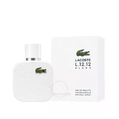 Lacoste Men's L.12.12 Blanc Edt 1.7 oz Fragrances 3386460149105 In N/a