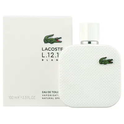 Lacoste Men's L.12.12 Blanc Edt Spray 3.3 oz Fragrances 073705241317