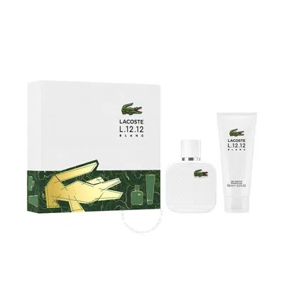 Lacoste Men's L.12.12 Blanc Gift Set Fragrances 3386460150170 In White