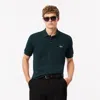 Lacoste Men's Classic Fit L.12.12 Heathered Polo - Xs - 2 In Green