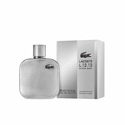 Lacoste Men's L.12.12 Silver Grey Edp Spray 3.4 oz Fragrances 3386460165884